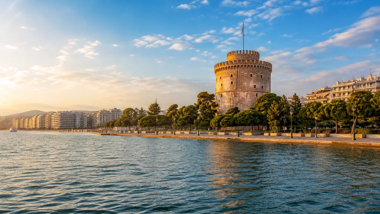 Selanik için Ege temalı GoGR sunum kapağı